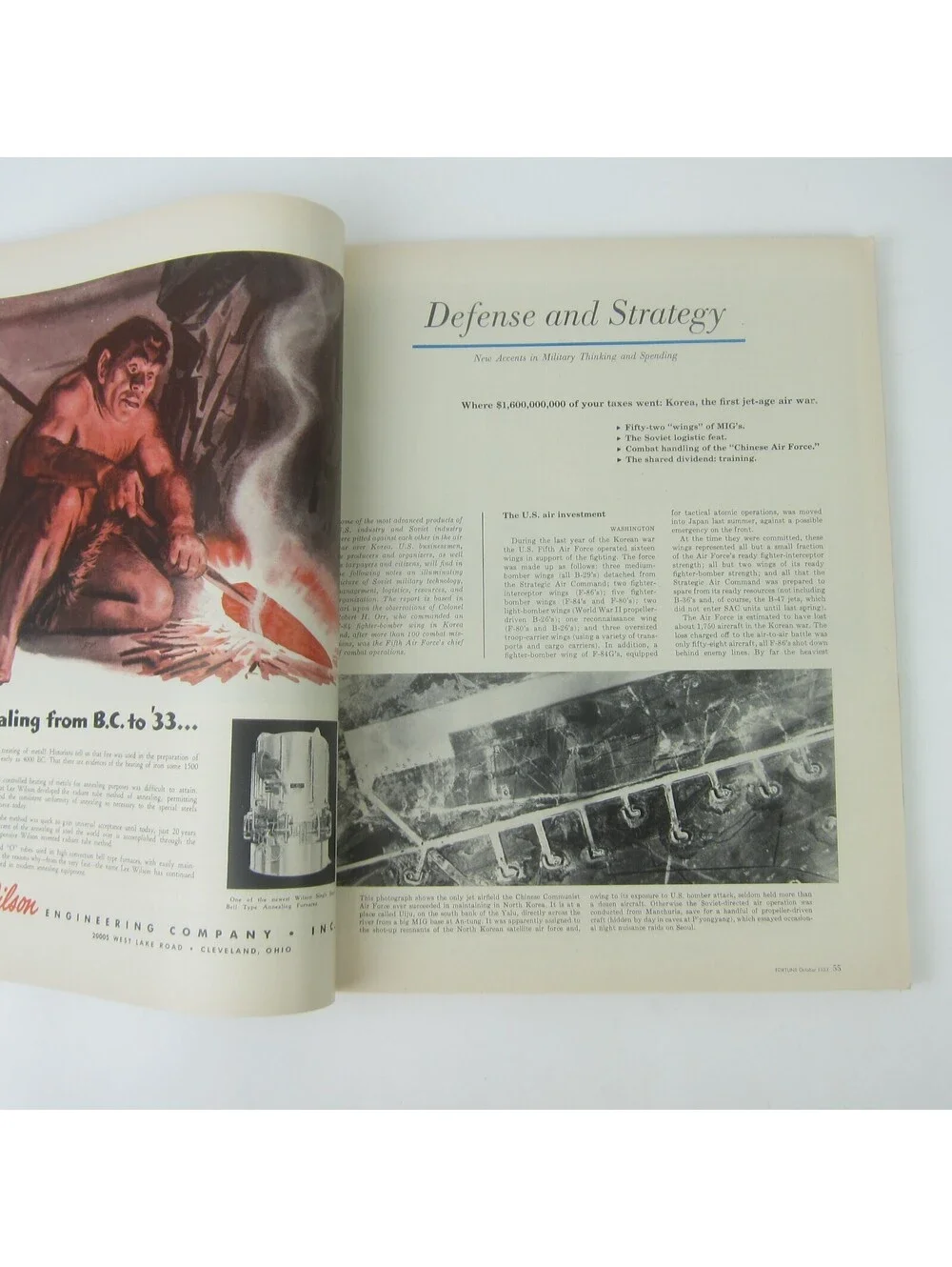Vintage FORTUNE Magazine October 1953 Cadillac Chevrolet General Motors Seagrams